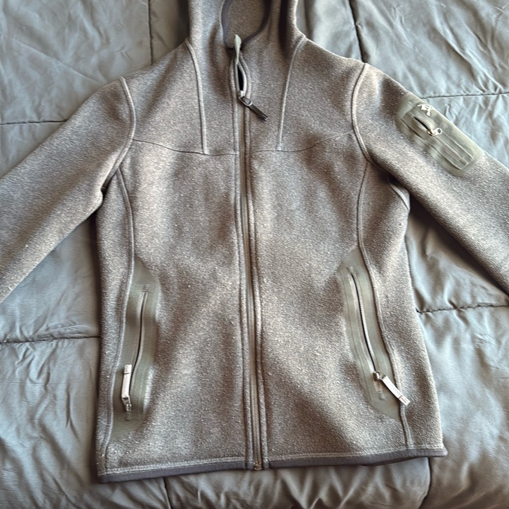 Grey arcteryx jacket